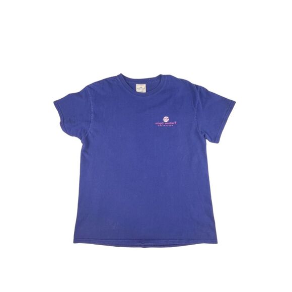 Simply Southern There Medium Blue Camping Graphic Print Adventure Seeker Tee - Picture 5 of 8